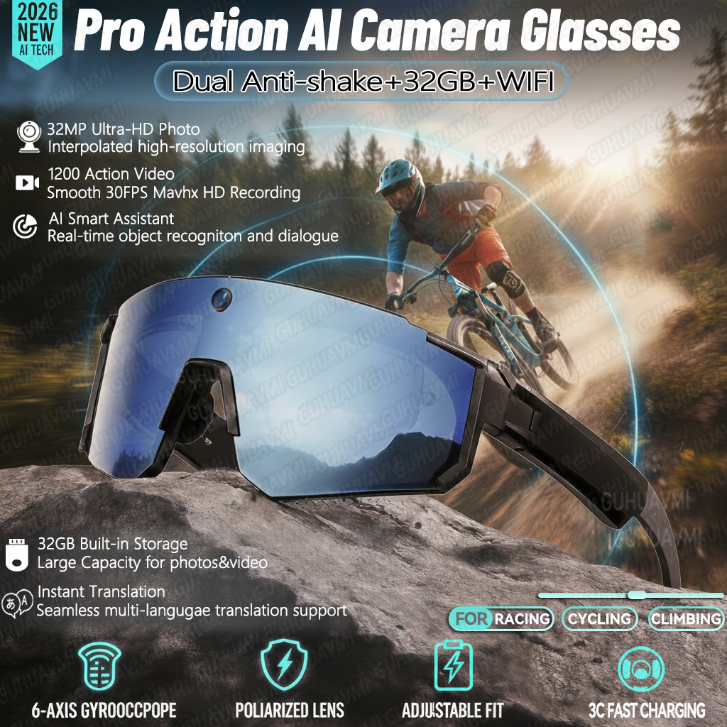 Smart Glasses Lens - Nouvelles lunettes intelligentes IA pour la