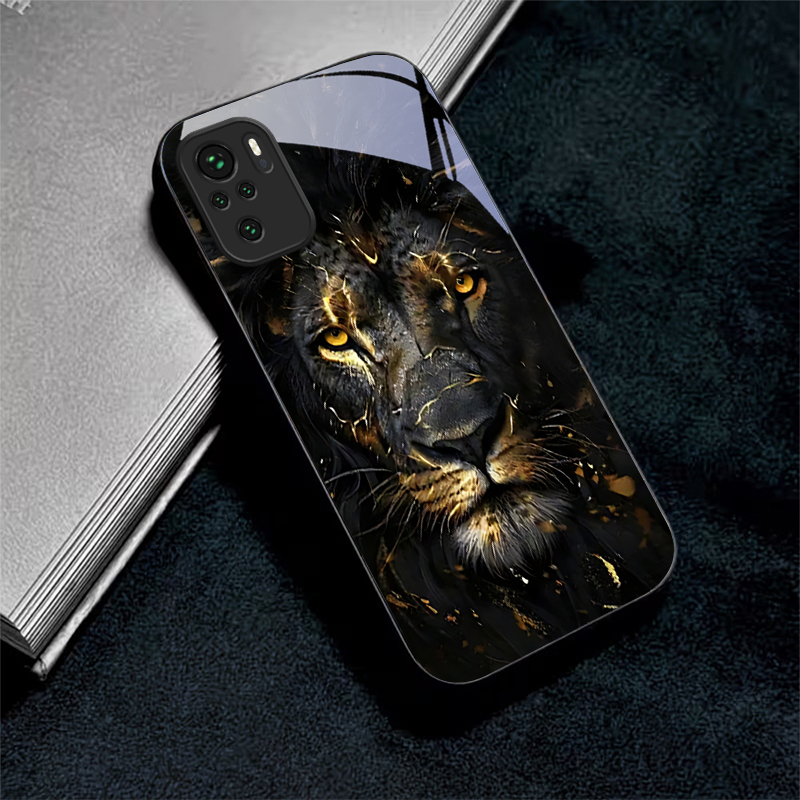 Xiaomi Redmi Note 13 - Coque de téléphone en verre noir