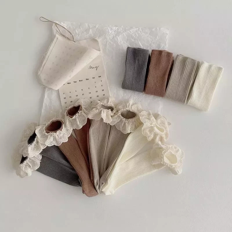 Baby Sock Oximeter - Chaussettes en dentelle à volants pour