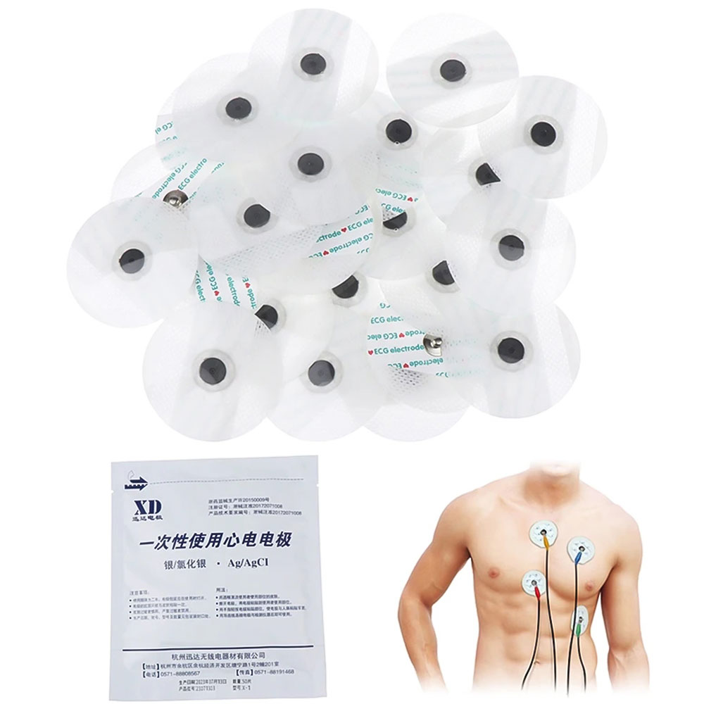 Patch d'électrode jetable, 50  - Ecg Patch Monitor avis et prix