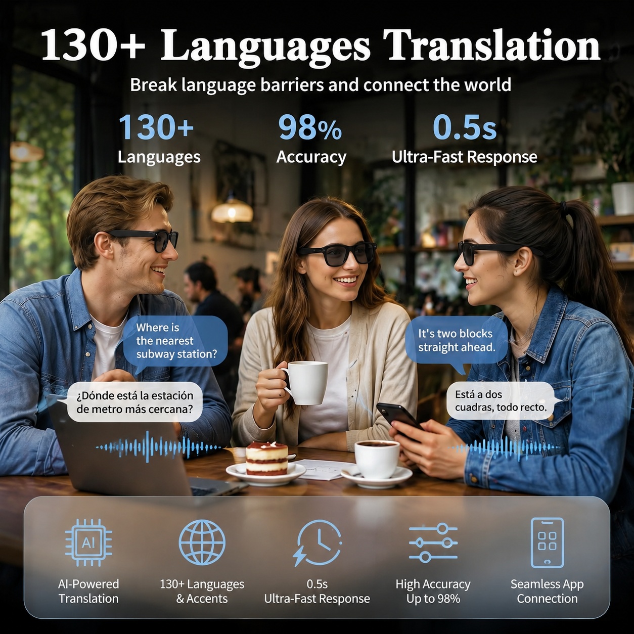 Lunettes Intelligentes IA 2026 - Smart Glasses Lens avis et prix